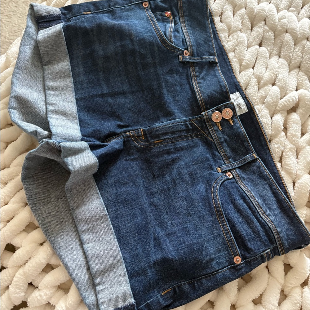 Hudson Jeans Women's Blue Jean Shorts